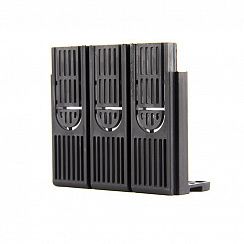 Крышка клеммная короткая TCF 10GM S3 для 3п HGM/HGE30/50E/S/60/100 (НЕ УСТАНАВЛИВАЕТСЯ С МОТОРНЫМ ПРИВОДОМ) одна шт