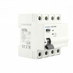 Устройство защитного отключения HRC63S 4PG4S0000C 00025F 4 полюса, 25A, 30mA (STANDARD), тип A