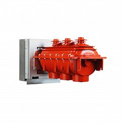 Элегазовый выключатель разъединитель трехпозиционный ESQ FLN36-12D/630-20-MOA-KFP FP2-GMP (12кВ, 630А,20кА,руч.упр.MOA, кожух с лиц. пан. разъединитель KFP FP2, датч. элегаза GMP)