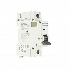 Автоматический выключатель HGD63-M 1PMBS0000C B 1P 20А 6kA (STANDARD)