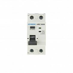Устройство защитного отключения HRC63S 2PG4S0000C 00040F 2 полюса, 40A, 30mA (STANDARD), тип A
