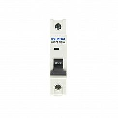 Автоматический выключатель HGD63-M 1PMBS0000C B 1P 20А 6kA (STANDARD)